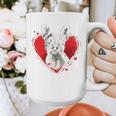 Valentine's Day Boston Terrier Dog Graphic Print Coffee Mug, funny design