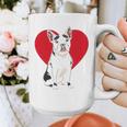Valentine's Day Boston Terrier Lover Graphic Print Coffee Mug, funny design