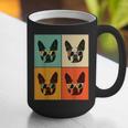 Bostie Dog Lover Boston Terrier With Sunglasses For Men Women Girls Kids Graphic Print Coffee Mug, funny gift