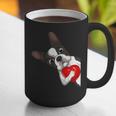 Boston Terrier Bostie Dog Kids Women Girls Graphic Print Coffee Mug, funny gift