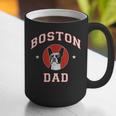 Boston Terrier Dad Dog Father For Men Women Kids Graphic Print Coffee Mug, Boston Terrier Dad Mugs, funny gift