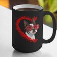 Boston Terrier Dog Mom Dad Valentine’s Day Pet Lover For Men Women Kids Graphic Print Coffee Mug, Boston Terrier Dad Mugs, Boston Terrier Mom Mugs, funny gift