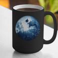 Boston Terrier Dog Moon Dog Mom Dad Women Men Dog Lovers Graphic Print Coffee Mug, Boston Terrier Dad Mugs, Boston Terrier Mom Mugs, funny gift