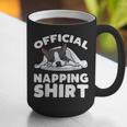 Boston Terrier Dog Official Sleeping Shirt Men Women Kids Graphic Print Coffee Mug, funny gift