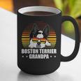 Boston Terrier Grandpa Dog Owner Boston Terrier Graphic Print Coffee Mug, funny gift