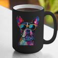 Boston Terrier Lovers Pop Art Boston Terrier Graphic Print Coffee Mug, funny gift