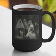 Boston Terrier Selfie With Ghosts Halloween Dog Lover Graphic Print Coffee Mug, Boston Terrier Halloween Mugs, funny gift
