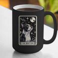 Boston Terrier Tarot Card Star With The Moon Men Women Kids Graphic Print Coffee Mug, Boston Terrier Tarot Mugs, funny gift