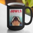 Boston Terriers Jowls Dog Mom Dog Dad Graphic Print Coffee Mug, funny gift