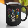 Celebration Event Birthday Party Boston Terrier Graphic Print Coffee Mug, funny gift