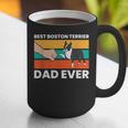 Cute Boston Terrier Best Boston Terrier Dad Ever Graphic Print Coffee Mug, Boston Terrier Dad Mugs, funny gift