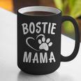 Fun Bostie Mama Dog Lover Apparel Boston Terrier Mom Graphic Print Coffee Mug, Boston Terrier Mom Mugs, funny gift
