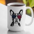 Boston Terrier Dog 4th July America USA Flag Men Women Kids Graphic Print Coffee Mug, Boston Terrier 4th Of July Mugs, funny gift