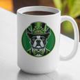 Boston Terrier Dog St Patricks Day Irish Pet Lover Men Women Kids Graphic Print Coffee Mug, funny gift