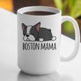 Cute Boston Terrier Boston Mama Graphic Print Coffee Mug, funny gift