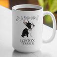 Life Is Better With A Boston Terrier Dog For Lover Graphic Print Coffee Mug, funny gift