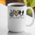 Peace Love Boston Terrier Boston Terrier Lover Dog Mom Graphic Print Coffee Mug, Boston Terrier Mom Mugs, funny gift