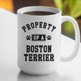 Property Of Boston Terrier Boston Terrier Shirt Graphic Print Coffee Mug, funny gift