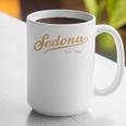 Retro Sedona Script Vintage Throwback Kids Graphic Print Coffee Mug, funny gift
