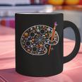 Art Teacher Pumpkin Scary Halloween Costume Men Women Graphic Print Coffee Mug, funny design