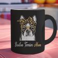 Birthday And Mother's Day -Boston Terrier Mom Graphic Print Coffee Mug, gift for family, gift for coworker