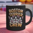 Boston Terrier Crew Cartoon For Dog Owner Pet Boston Terrier Graphic Print Coffee Mug, gift for family, gift for coworker