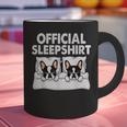 Boston Terrier Dog Official Sleep Pajamas Nightgown Graphic Print Coffee Mug, gift for family, gift for coworker