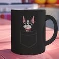 Boston Terrier Dog In The Pocket Boston Terrier For Men Women Girls Kids Graphic Print Coffee Mug, gift for family, gift for coworker