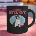 Boston Terrier Grandma Bostie Dog Owner Boston Terrier Men Women Graphic Print Coffee Mug, gift for family, gift for coworker