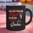 Boston Terrier Mom American Gentleman Dog Mother's Day Graphic Print Coffee Mug, American Boston Terrier Mugs, Boston Terrier Mom Mugs, gift for family, gift for coworker