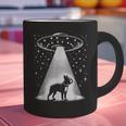 Boston Terrier Mom Dad Dog Alien UFO For Men Women Graphic Print Coffee Mug, Boston Terrier Dad Mugs, Boston Terrier Mom Mugs, gift for family, gift for coworker