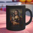 Boston Terrier Mona Lisa Painting Art Dog Mom Dad For Men Women Kids Graphic Print Coffee Mug, Boston Terrier Dad Mugs, Boston Terrier Mom Mugs, gift for family, gift for coworker
