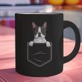 Boston Terrier In The Pocket Cute Boston Terrier Dog Lovers For Men Women Girls Kids Graphic Print Coffee Mug, gift for family, gift for coworker