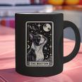 Boston Terrier Tarot Card Star With The Moon Men Women Kids Graphic Print Coffee Mug, Boston Terrier Tarot Mugs, gift for family, gift for coworker