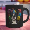 Celebration Event Birthday Party Boston Terrier Graphic Print Coffee Mug, gift for family, gift for coworker