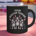 Cute Cartoon For Dog Owners Pet Team Boston Terrier Graphic Print Coffee Mug, gift for family, gift for coworker