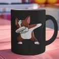 Dabbing Red Boston Terrier Dab Dance Dog Men Women Kids Graphic Print Coffee Mug, gift for family, gift for coworker
