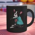 Father's Day Gift Dog Dad Boston Terrier i Love Dad Tattoo Graphic Print Coffee Mug, Boston Terrier Dad Mugs, gift for family, gift for coworker