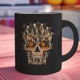 Halloween Costume Skull Boston Terrier Dog Lover For Men Women Kids Graphic Print Coffee Mug, Boston Terrier Halloween Mugs, gift for family, gift for coworker