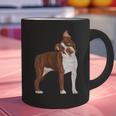 Red Boston Terrier Dog Graphic Print Coffee Mug, gift for family, gift for coworker