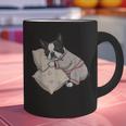 Sleepy Boston Terrier Pajama Men Women Kids Graphic Print Coffee Mug, gift for family, gift for coworker