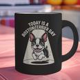Today Is A Boston Terrier Day Cute Dog Lover Cartoon Graphic Print Coffee Mug, gift for family, gift for coworker