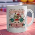 Boston Terrier My Christmas Spirit Dog Santa Claus X-Mas Graphic Print Coffee Mug, Boston Terrier Christmas Mugs, gift for family, gift for coworker