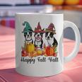Boston Terrier Dog Lover Fall Ya'Ll Halloween Costume Men Women Graphic Print Coffee Mug, Boston Terrier Halloween Mugs, gift for family, gift for coworker