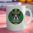 Boston Terrier Dog St Patricks Day Irish Pet Lover Men Women Kids Graphic Print Coffee Mug, gift for family, gift for coworker