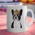 Boston Terrier Dog Wearing Crown For Men Women Girls Kids Graphic Print Coffee Mug, gift for family, gift for coworker