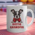 Boston Terrier Grandma Dog Lovers Puppy Bostie Owner Graphic Print Coffee Mug, gift for family, gift for coworker