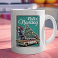 Boston Terrier Merry Christmas Tree Truck Dog X-Mas Graphic Print Coffee Mug, Boston Terrier Christmas Mugs, gift for family, gift for coworker