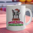 Boston Terrier Santa Claus Christmas Dog Graphic Print Coffee Mug, Boston Terrier Christmas Mugs, gift for family, gift for coworker