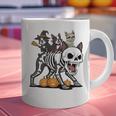 Boston Terrier Skeleton Mummy Witch Halloween Graphic Print Coffee Mug, Boston Terrier Halloween Mugs, gift for family, gift for coworker